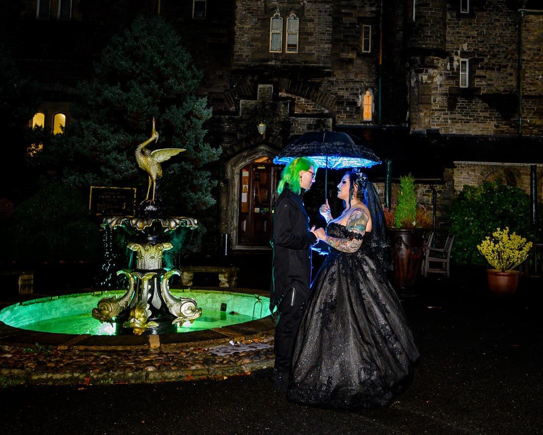 Gothic wedding