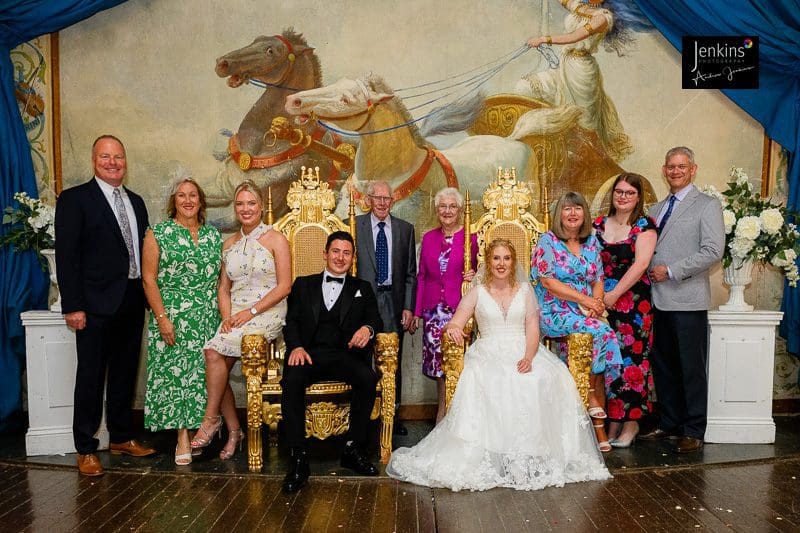 group photo-Craig-y-nos-castle-wedding-jenkins-photographers-Francis-Sam0030.jpg in the patti theatre