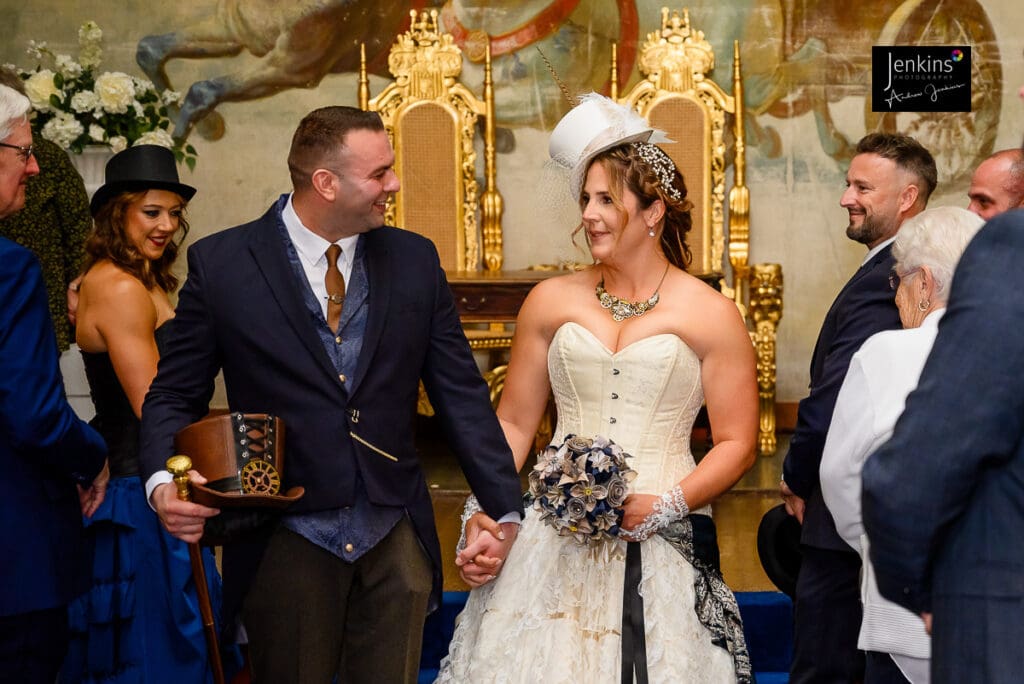 STEAMPUNK WEDDING, Steampunk Wedding&mdash;South Wales Photographer: Kerry and Ainsley