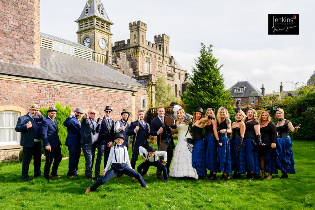 STEAMPUNK WEDDING, Steampunk Wedding&mdash;South Wales Photographer: Kerry and Ainsley