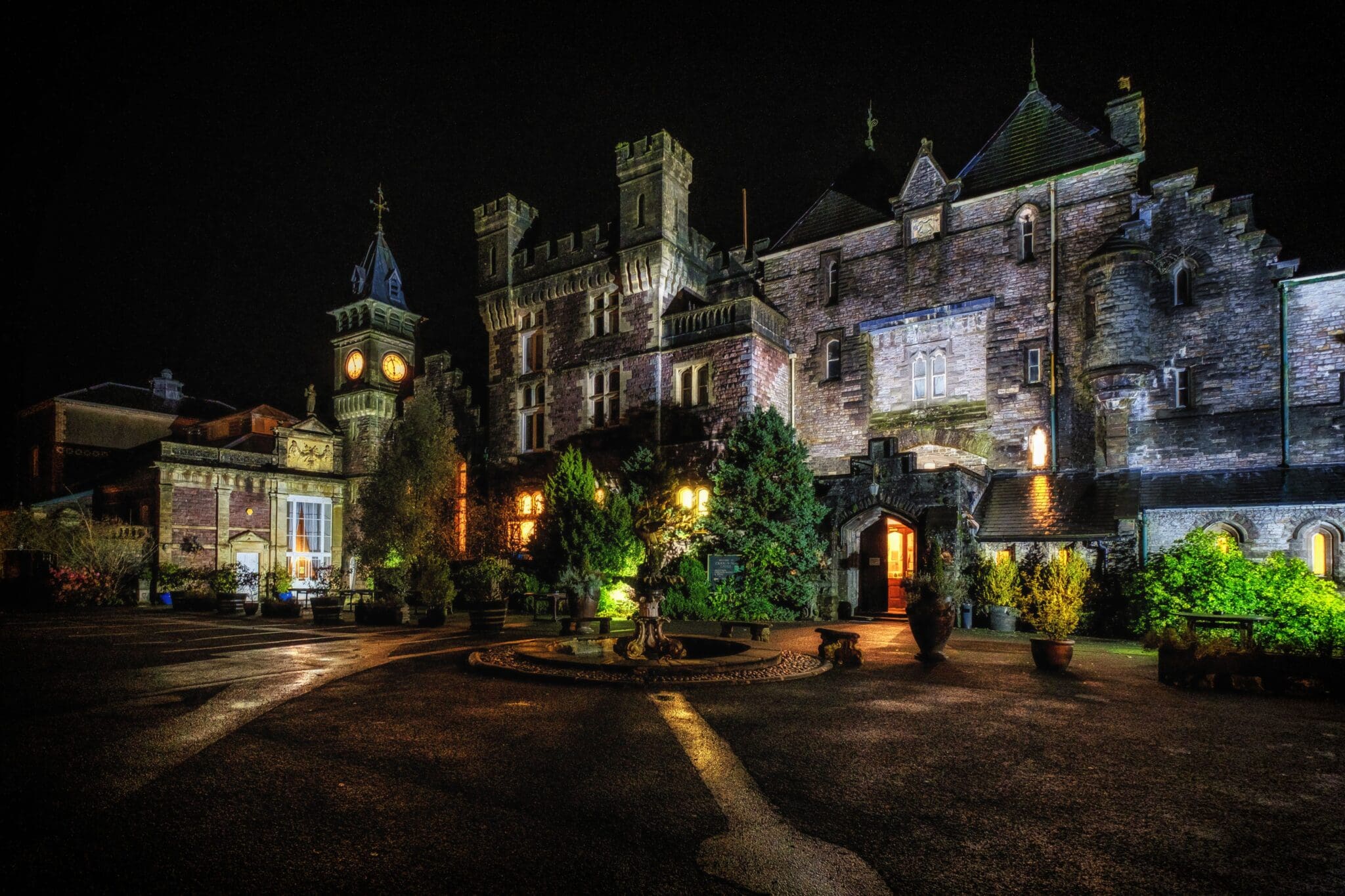 Criag Y Nos at Night