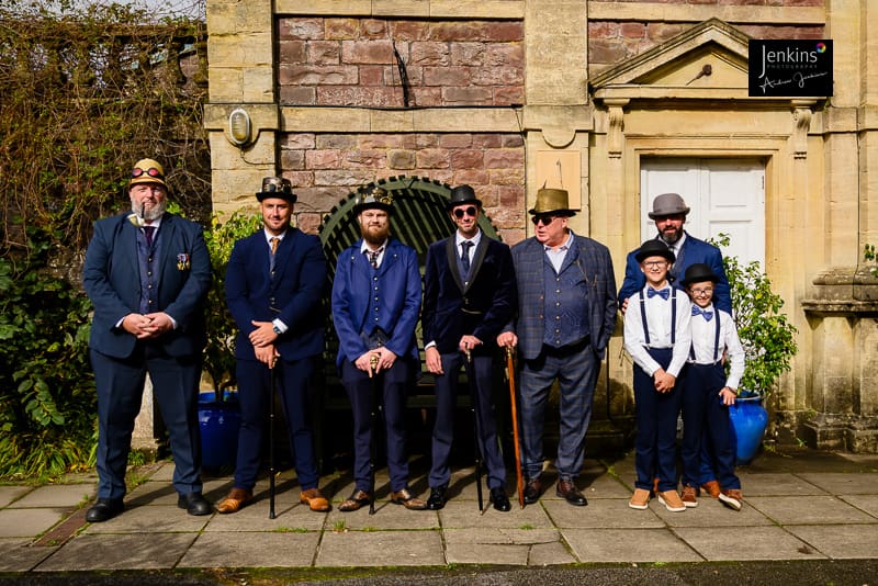 STEAMPUNK WEDDING, Steampunk Wedding&mdash;South Wales Photographer: Kerry and Ainsley
