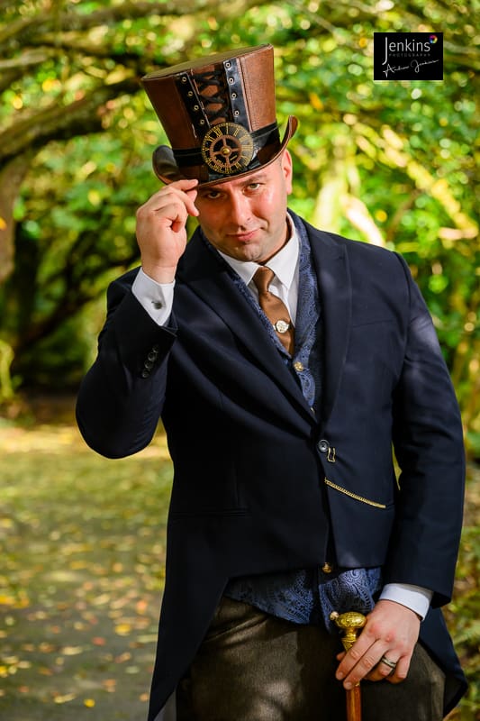 STEAMPUNK WEDDING, Steampunk Wedding&mdash;South Wales Photographer: Kerry and Ainsley